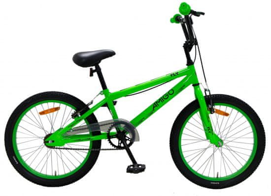 TWM Fly 20palcové juniorské BMX kolo zelené