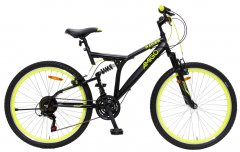 TWM Racer 24 Inch 33 cm Junior 18SP Ráfkové brzdy Black