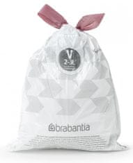 Brabantia PerfectFit pytle - 2-3 L (V) - 40 ks - White