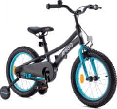 TWM Flip 16 Inch 25 cm Boy Threaded Brake Black / Blue