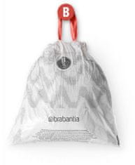 Brabantia PerfectFit pytle-5L(B)-40ks v roli - White