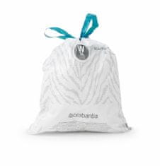 Brabantia PerfectFit pytle-5L(W)-40ks v roli - White