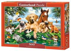 Castorland Puzzle Letní přátelé 500 dílků