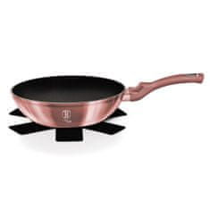 Berlingerhaus Pánev WOK s titanovým povrchem 28 cm I-Rose Edition BH-6030