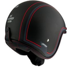 AXXIS HELMETS Otevřená helma AXXIS HORNET SV ABS royal b1 matná černá - 2XL