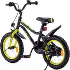 TWM Jumper 18 Inch 26,5 cm Boy Threaded Brake Black / Yellow