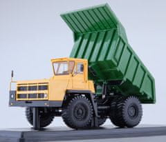 Start Scale Models BELAZ-7522, sklápěčka (žluto-zelená), 1/43