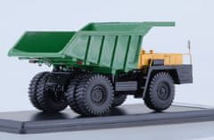 Start Scale Models BELAZ-7522, sklápěčka (žluto-zelená), 1/43