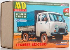 AVD Models UAZ-39095 nákladní s plachtou, Model kit 1498, 1/43