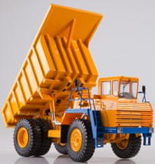 Start Scale Models BELAZ-75473, sklápěčka (žlutá-modrá), 1/43