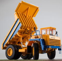 Start Scale Models BELAZ-7547, sklápěčka (žluto-modrá), 1/43