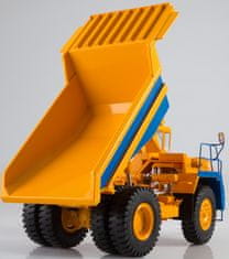 Start Scale Models BELAZ-7547, sklápěčka (žluto-modrá), 1/43