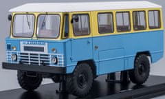 Start Scale Models APP-66, Autobus sovětské armády, žluto-modrý, 1/43