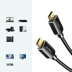 Choetech XHH03 kabel HDMI 2.1 8K / 4K / 2K / 3D 2m, černý