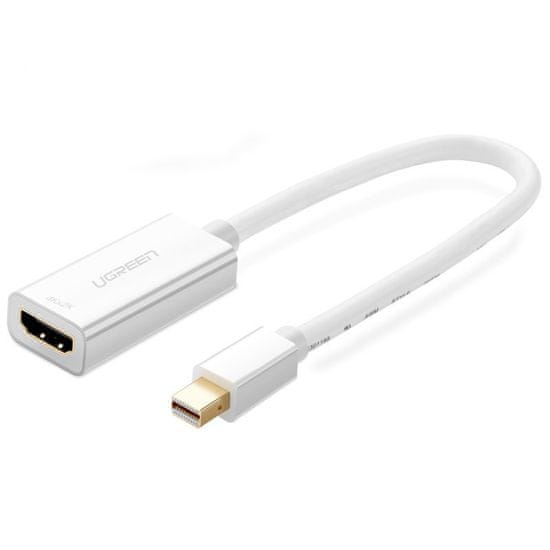 Ugreen MD112 adaptér FullHD HDMI / Mini DisplayPort F/M Thunderbolt 2.0, bílý