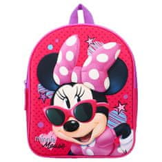 Vadobag Dětský batoh Minnie Mouse Friends 32cm 3D růžový