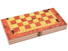 JOKOMISIADA Sada her 3v1 Šachová dáma Backgammon GR0339