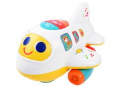 JOKOMISIADA Veselé interaktivní letadlo pro miminko ZA1494
