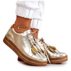 Kožená obuv Maciejka 04550-25 Gold velikost 41