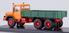 Start Scale Models Magirus-Deutz 290D26L, valník (oranžová-zelená), 1/43