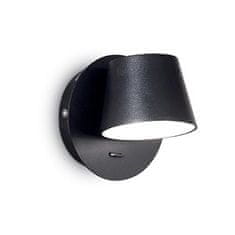 Ideal Lux LED Nástěnné bodové svítidlo Ideal Lux Gim AP1 nero 167121 černé