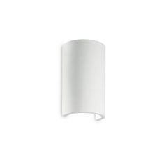 Ideal Lux Nástěnné svítidlo Ideal Lux Flash Gesso AP1 round 214696 1x40W kulaté