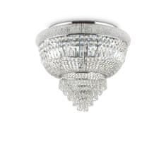 Ideal Lux Stropní svítidlo Ideal Lux Dubai PL3 cromo 207162 3x40W chromové 32cm