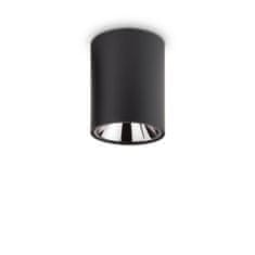 Ideal Lux LED Stropní svítidlo Ideal Lux Nitro Round Nero 206004 kulaté černé 10W 900lm