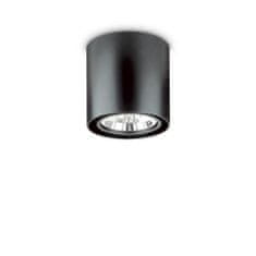 Ideal Lux Stropní bodové svítidlo Ideal Lux Mood PL1 D15 Round Nero 243450 GU10 1x50W 15cm kulaté černé