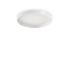 Ideal Lux LED Stropní přisazené svítidlo Ideal Lux FLY PL D35 3000K 270272 18W 2600lm 3000K IP40 35cm bílé