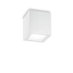 Ideal Lux Venkovní stropní přisazené svítidlo Ideal Lux TECHO PL1 BIG BIANCO 251523 GU10 1x20W IP54 15cm bílé