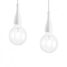 Ideal Lux Závěsné svítidlo Ideal Lux Minimal SP2 bianco opaco 112718 bílé