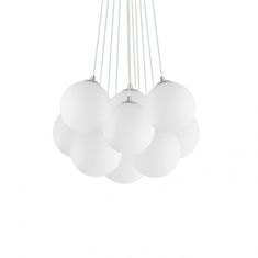 Ideal Lux Závěsné svítidlo Ideal Lux Mapa Bianco SP11 131924 bílé