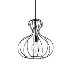 Ideal Lux Závěsné svítidlo Ideal Lux SP1 Ampolla-1 SP1 148502 černé 35cm