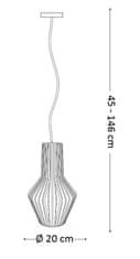 Ideal Lux Závěsné svítidlo Ideal Lux Citrus-1 SP1 159843