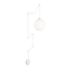 Ideal Lux Závěsné svítidlo Ideal Lux Boa SP1 bianco 160863 bílé