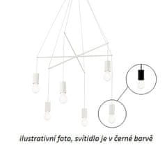 Ideal Lux Závěsné svítidlo Ideal Lux Pop SP6 nero 158815 černé 54cm