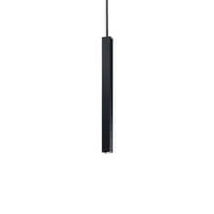 Ideal Lux LED Závěsné svítidlo Ideal Lux Ultrathin SP1 Small Square Nero 194202 12W 760lm 40cm hranaté černé