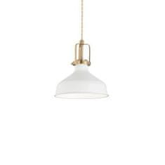 Ideal Lux Závěsné svítidlo Ideal Lux Eris-1 SP1 Bianco 238104 E27 1x60W IP20 21cm bílé