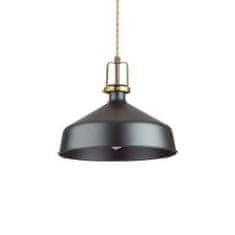 Ideal Lux Závěsné svítidlo Ideal Lux Eris-1 SP1 Nero 249056 E27 1x60W IP20 21cm černé