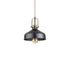 Ideal Lux Závěsné svítidlo Ideal Lux Eris-2 SP1 Nero 249063 E27 1x60W IP20 33cm černé