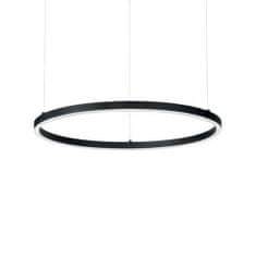 Ideal Lux LED Závěsné svítidlo Ideal Lux Oracle Slim D90 Nero 229508 48W 3000lm IP20 90cm černé