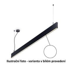 Ideal Lux LED Závěsné lineární svítidlo Ideal Lux Linus SP WH 241968 34W 1950lm IP20 3000K 120cm bílé