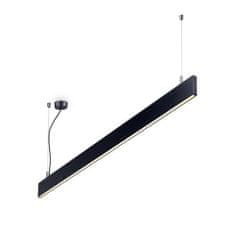 Ideal Lux LED Závěsné svítidlo Ideal Lux LINUS SP BK 4000K 268217 34W 3850lm 4000K IP20 120cm černé stmívatelné