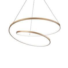 Ideal Lux LED Závěsné svítidlo Ideal Lux OZ SP D80 ORO 269467 59W 6000lm 3000K IP20 80cm zlaté