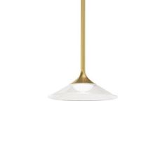 Ideal Lux LED Závěsné svítidlo Ideal Lux TRISTAN SP ORO 256443 5W 540lm 3000K IP20 18cm zlaté