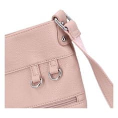 Mahel Módní dámská koženková crossbody Gaston, růžová