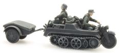 Artitec Sd.Kfz. 2 Kettenkrad, Wehrmacht, šedý, 1/87