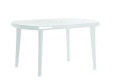 shumee Zahradní plastový stůl ELISE bílý