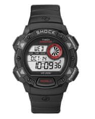 Timex Expedition Base Shock, s černým plastovým řemínkem